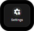 Hidden Settings tile in the field below the preview