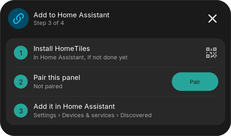 The display: Pair this panel