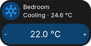 Climate tile while cooling